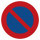 Parkplatzkennzeichen &quot;Parkverbot&quot;