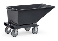 Muldenkipper 750 kg, 250 Liter Inhalt, anthrazitgrau