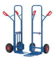 Paketkarren 300 kg, H&ouml;he 1300 mm, mit Stahlblech-...