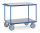 Schwere Tischwagen bis 600 kg, mit 2 B&ouml;den mit Hart-PVC-Plattform