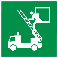 SR18 Rettungszeichen &quot;Rettungsausstieg&quot;