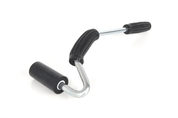 Gebogener J-Andruckroller