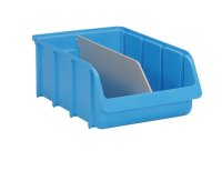 L&auml;ngstrennstege f&uuml;r Sichtboxen PP Gr. 5 grau