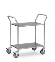 Servierwagen 100 kg - mit 2 festen B&ouml;den