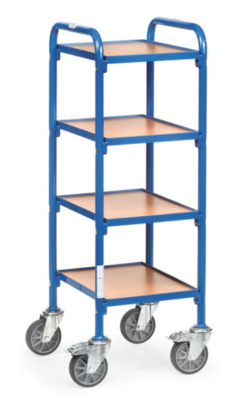 Beistellwagen 250 kg; mit Holzwerkstoffplatten