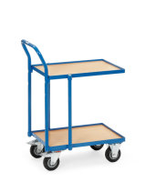 Etagen-Roller 250 kg, mit 2 B&ouml;den aus Holz, mit Rand...