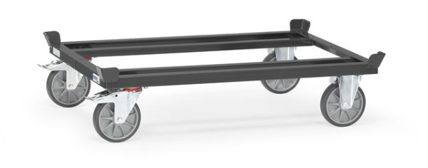 Paletten-Fahrgestell GREY EDITION 750 kg, TPE-Bereifung