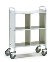 B&uuml;rowagen 150 kg, mit 3 B&ouml;den und 1 Trennwand