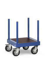 Langmaterial-Wagen 1500 kg, mit Rungen 550 mm