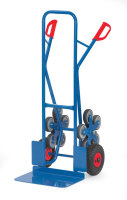 Treppenkarren Stahl 200 kg, mit 2 f&uuml;nfarmigen...