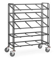 ESD-Eurokastenwagen 300 kg, mit 5 offenen Etagenrahmen