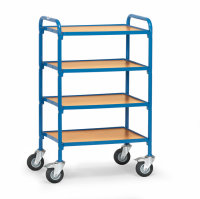 Beistellwagen 250 kg; mit Holzwerkstoffplatten