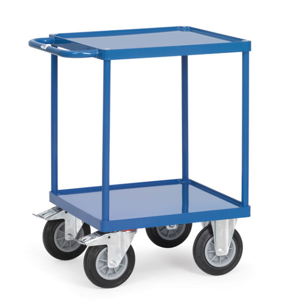 Tischwagen mit 2 Stahlblech-Wannen