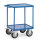 Tischwagen mit 2 Stahlblech-Wannen