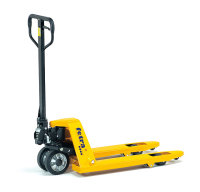 Gabelhubwagen 2500 kg, Gabelrollen Nylon Single, kurze...