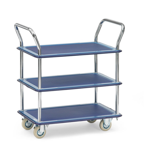 Ganzstahlwagen 120 kg, 3 B&ouml;den