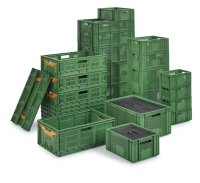 Kunststoffbeh&auml;lter f&uuml;r Obst und Gem&uuml;se 400 x 300 x 142