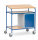 Rollpult 100 kg - mit Schreibfl&auml;che und Stahlschrank