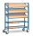 ESD-Eurokastenwagen 250 kg, mit Bodenplatten