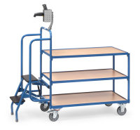 Scannerhalter f&uuml;r Kommissionierwagen