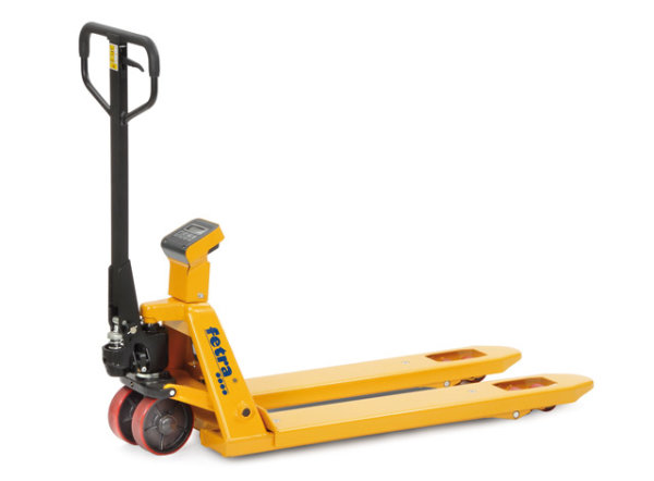 Gabelhubwagen 2000 kg, mit Waage