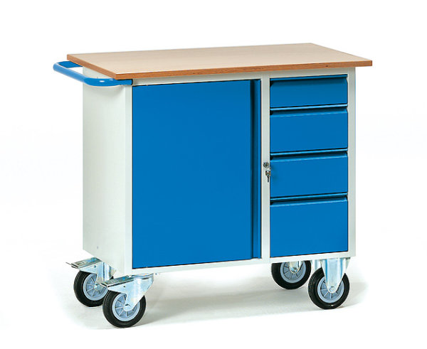 Stahlblech-Werkstattwagen 500 kg