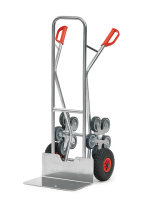 Alu-Treppenkarren 200 kg, f&uuml;nfarmige Rad-Sterne,...
