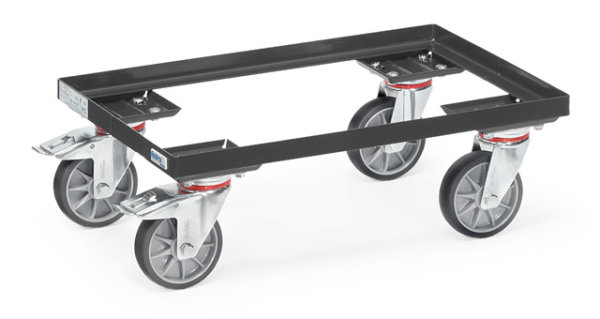 Eurokasten-Roller &quot;GREY EDITION&quot; 250 kg, offener Rahmen