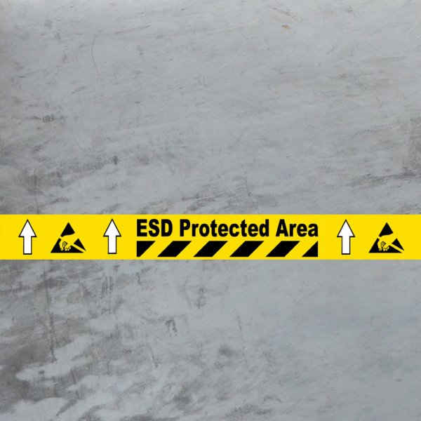 LPS-5125 Bodenmarkierungsband ESD Protected Area 50 mm 5 m PVC