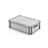 Eurobeh&auml;lter mit Deckel 600 x 400 x 175 Griff...