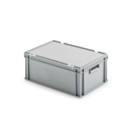 Eurobeh&auml;lter mit Deckel 600 x 400 x 220 Griff...
