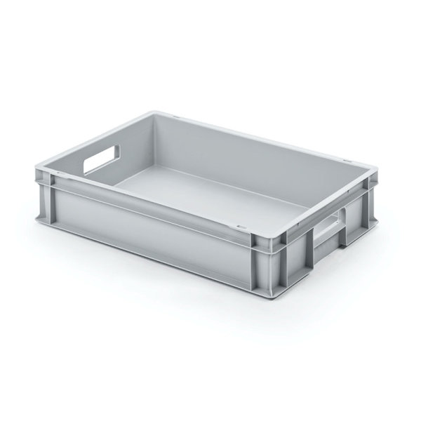 Eurobeh&auml;lter geschlossen 600 x 400 x 120 Griff geschlossen