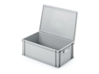 Eurobeh&auml;lter mit Deckel 600 x 400 x 280 Griff...