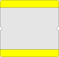 Bodenschild DIN A4 blau offen