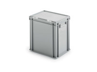 Eurobeh&auml;lter mit Deckel 400 x 300 x 400 Griff...