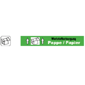 MUSTER: LPS-5125 Wertstoffentsorgung Pappe / Papier