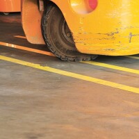 MUSTER: Bodenmarkierungsband Ultra Stahl LPS 6000 gr&uuml;n 75 mm 6 m