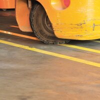 MUSTER: Bodenmarkierungsband Ultra Stahl LPS 6000 blau 75 mm 6 m