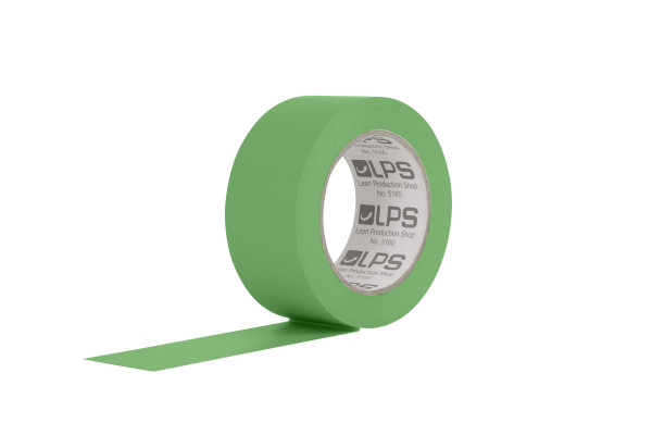 MUSTER: Bodenmarkierungsband standard LPS-5160 gr&uuml;n 33m 25 mm