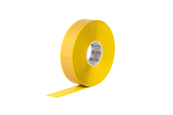 MUSTER: Bodenmarkierung PVC Extra Stark  LPS-500 gelb 100 mm 25 m