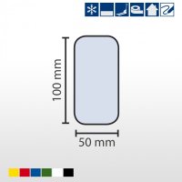 Stellplatzmarkierung f&uuml;r Tiefk&uuml;hlbereiche 50 mm...