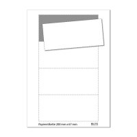 Kartoneinlage f&uuml;r Etikettenhalter EH-03