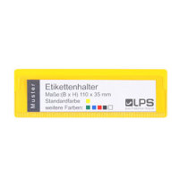 EH-01 Etikettenhalter oben offen 110 x 35 mm