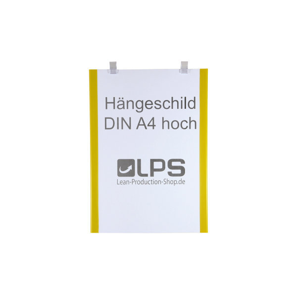 H&auml;ngeschild DIN A4 hoch