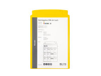 Sichttasche DIN A4 hoch transparent Neodym-Magnet